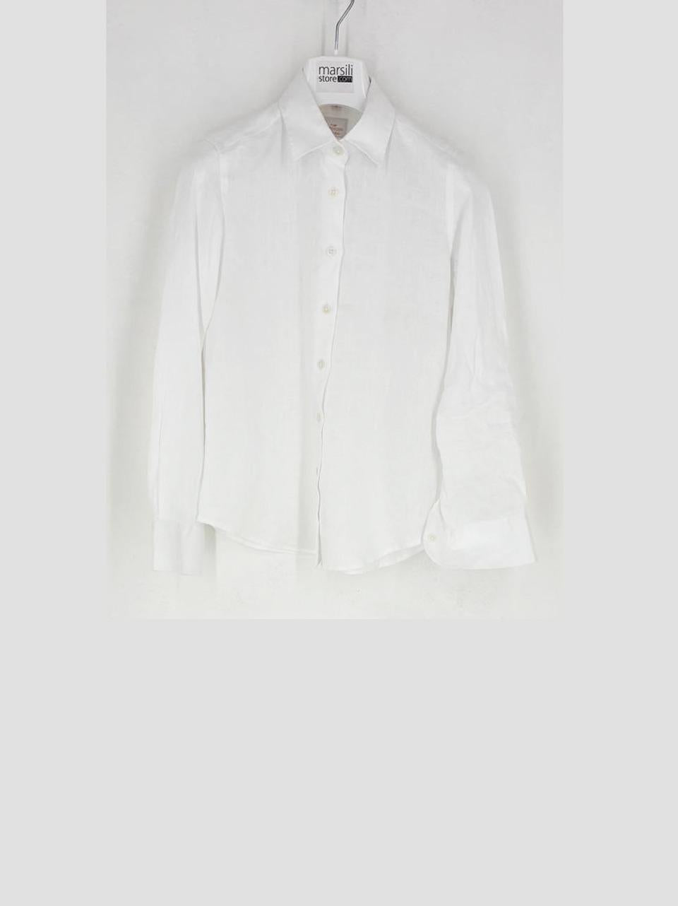 camicia in lino PAOLA D050 B BASTONCINO 