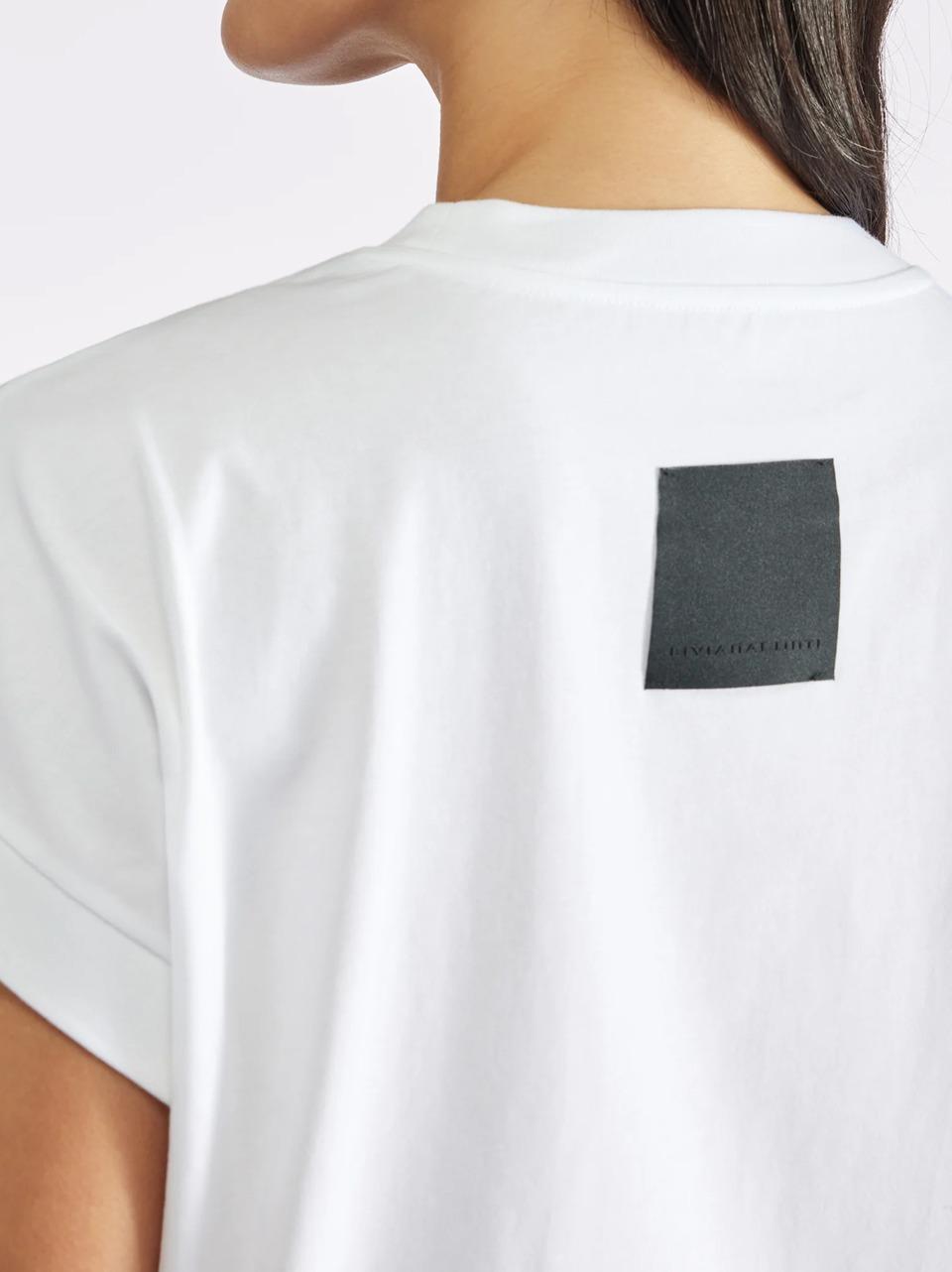 t shirt ricamo logo F5SW64 B LIviana conti 