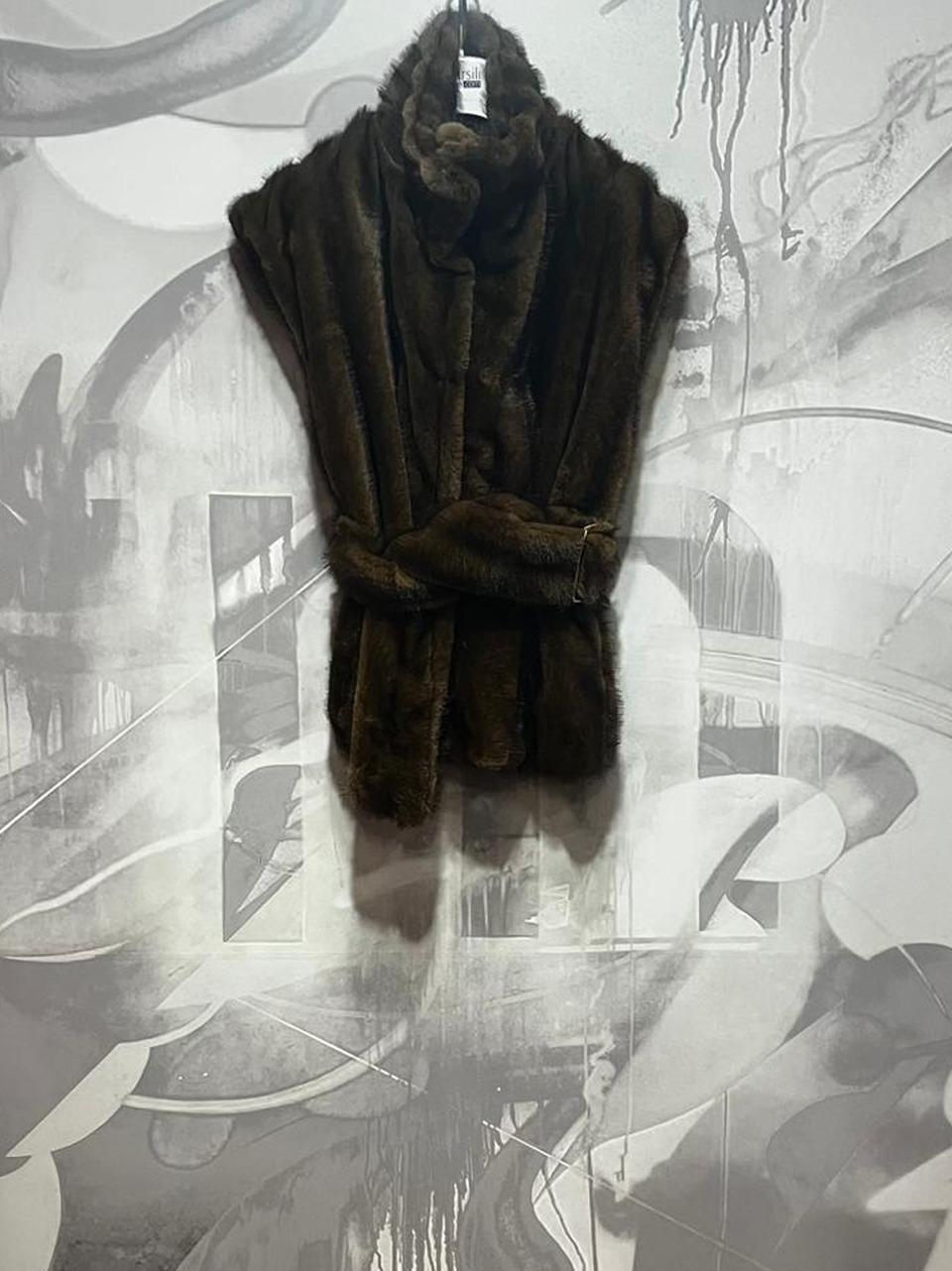 gilet in ecopellicci D38V0911 VI Souvenir 