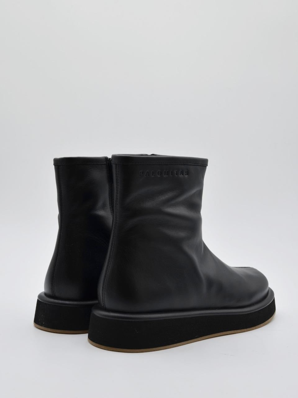 stivalecon zip interna 1102 NERO PALOMITAS by paloma barcelo 