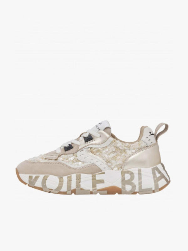 sneakers club 105 CLUB 105-16 2E49 BEIGE PLATINUM VOILE BLANCHE 