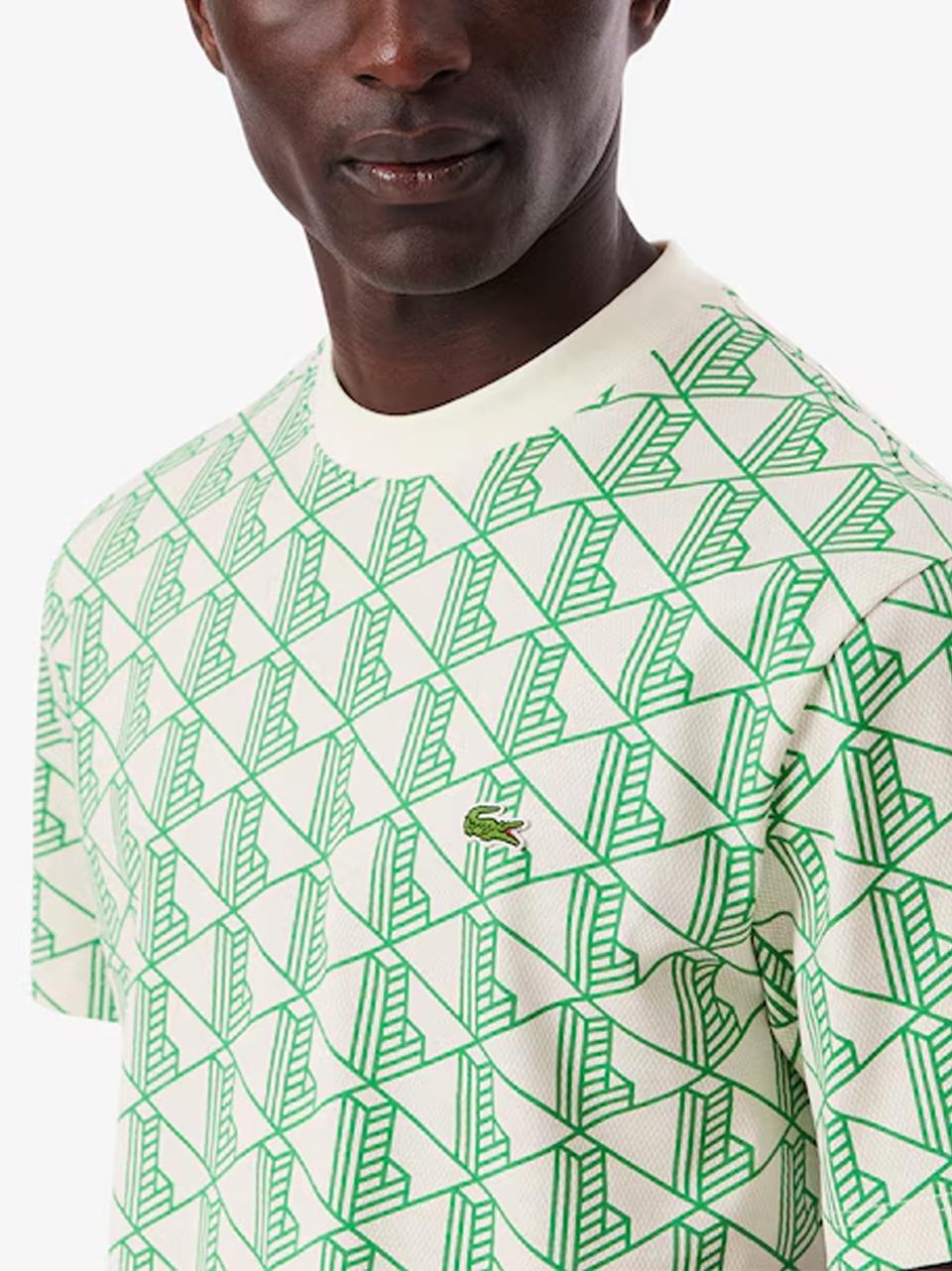 t shirt monogram TH2831 HFI LACOSTE 