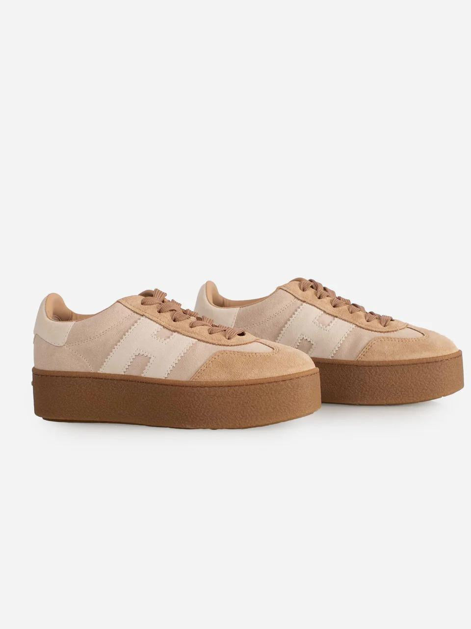 sneakers cool platform h681 HXW6980FB60UHC0MAG BIANCO COGNAC HOGAN 