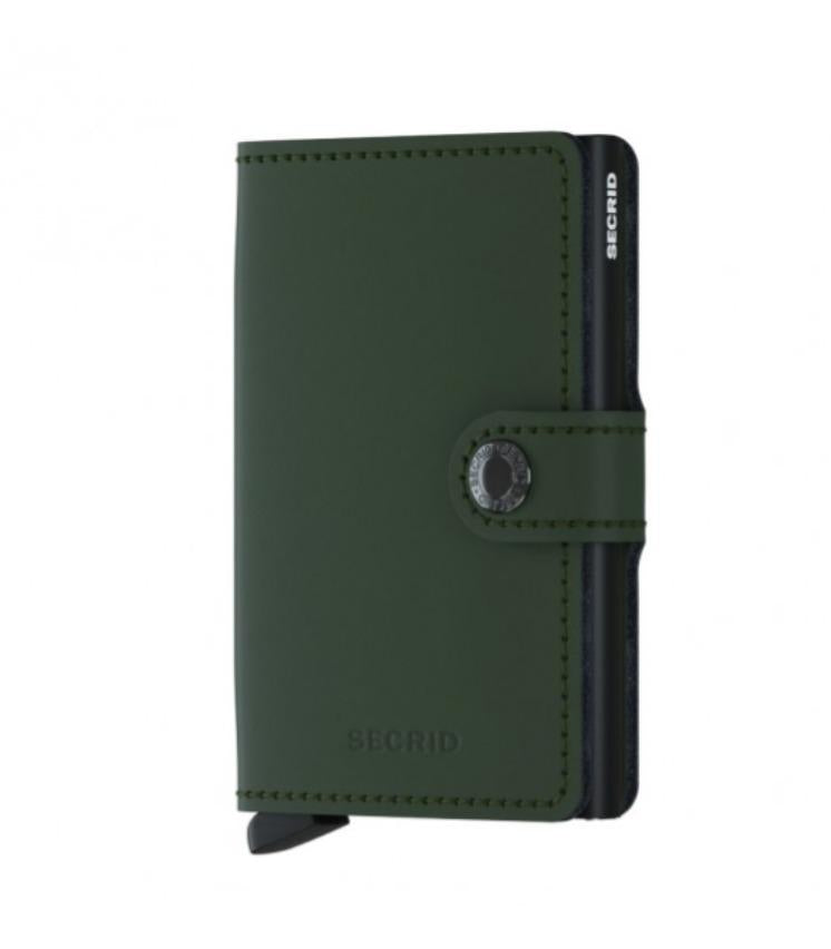 secrid mini matte MM-GREEN-BLACK MM-GREEN-BLACKGREEN SECRID 