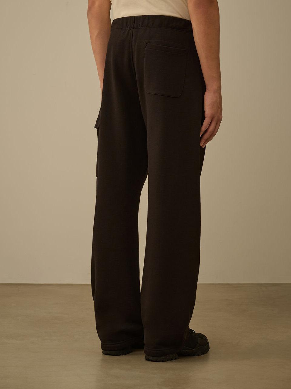 pantalone cargo felpa loose SP141A 005086W N C.P COMPANY 