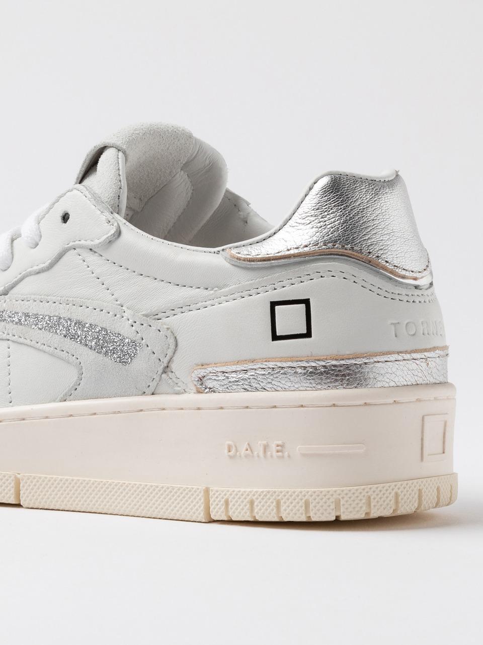 sneakers torneo pure W441-TP-SH-IV SHINY IVORY D.A.T.E 