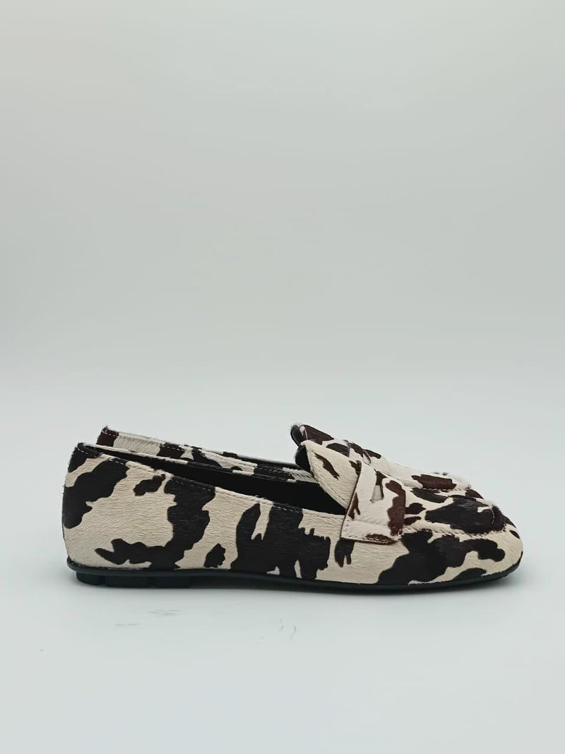 mocassino con passante forma asimmetrica BM1605X MUCCA BRUNO PREMI 