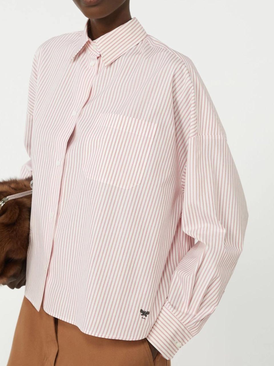 camicia over AUREO ROSSO WEEKEND  by Max Mara 