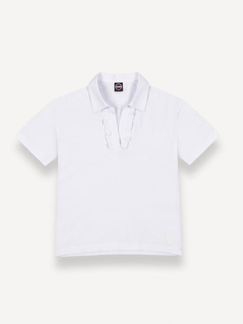 polo in pioquet con jabot 8753 B COLMAR 