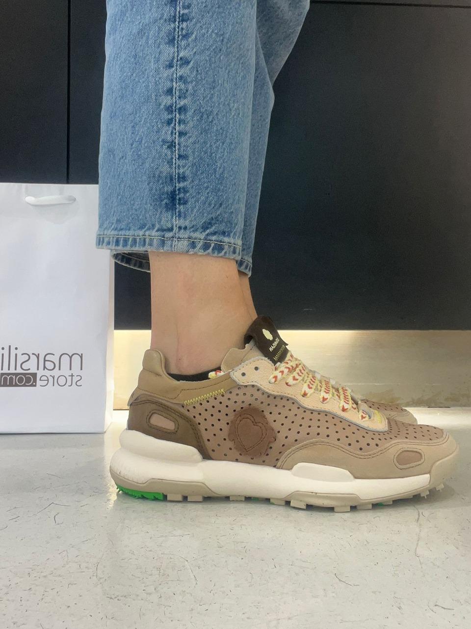 sneakers chacrona laser premium CHACRONA LASER PREMIUM CREAM PEACH SATORISAN 