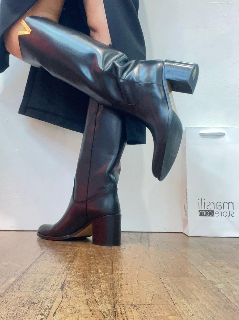 stivale a tubotacco h 50mm con accessorio 4041 NERO  