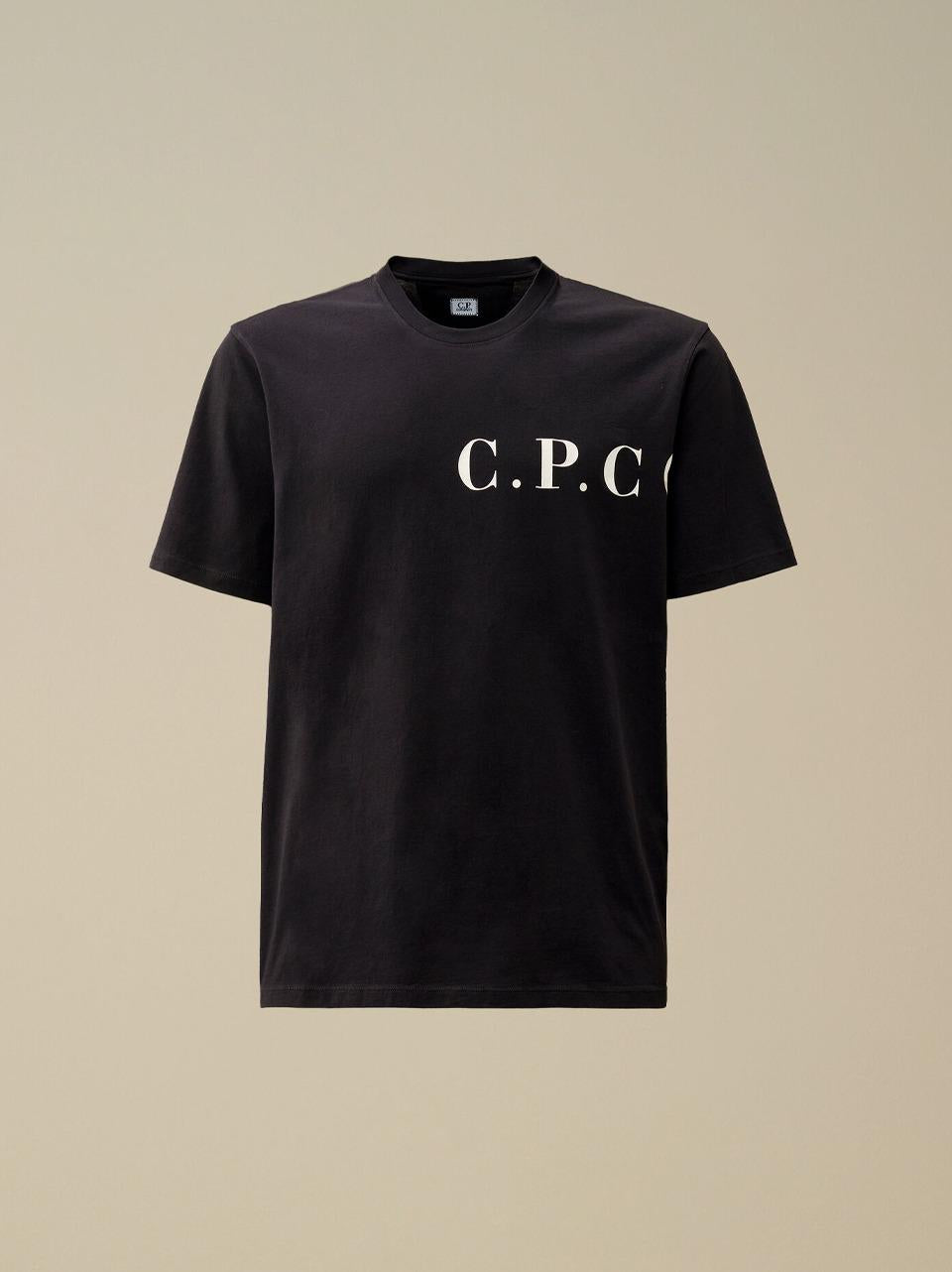 t shirt stampa macro 18CMTS139A005100W B C.P COMPANY 
