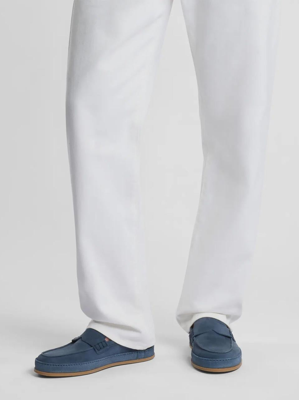 mocassino 683 fono fasciato HXM6830FR40BTMU828 BLU HOGAN 