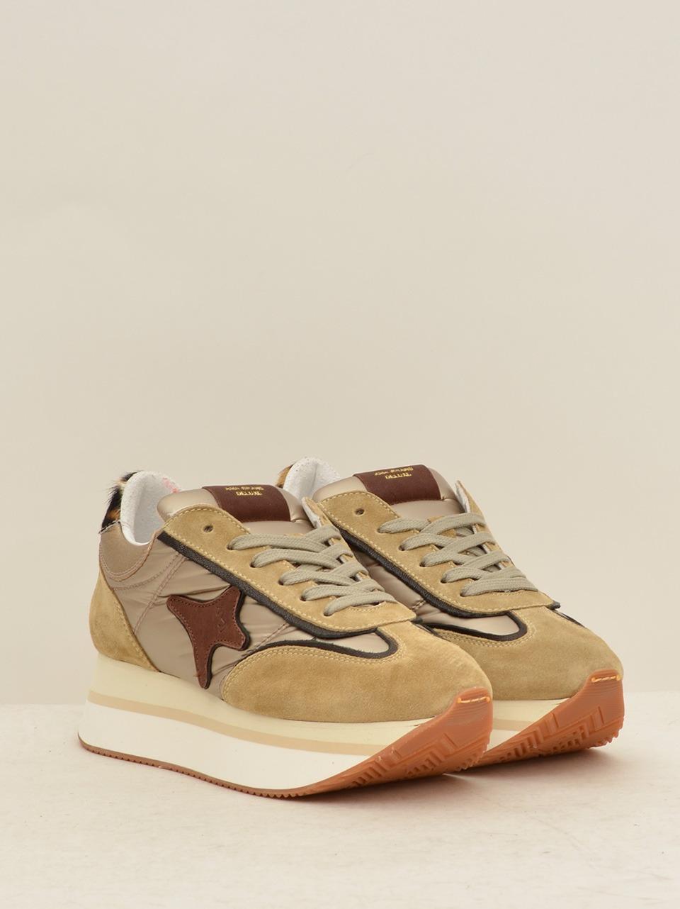 sneakers  lady 3055 SABBIA AMA brand 