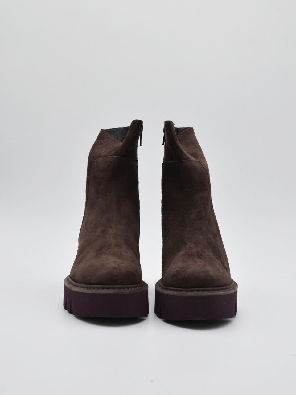stivaletto con zip 125172 BROWN MICHAEL DASS 
