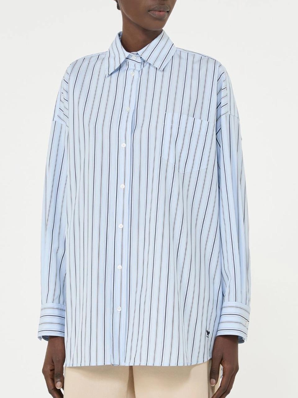 camicia lunga gessata AMOUR GESSATO WEEKEND  by Max Mara 