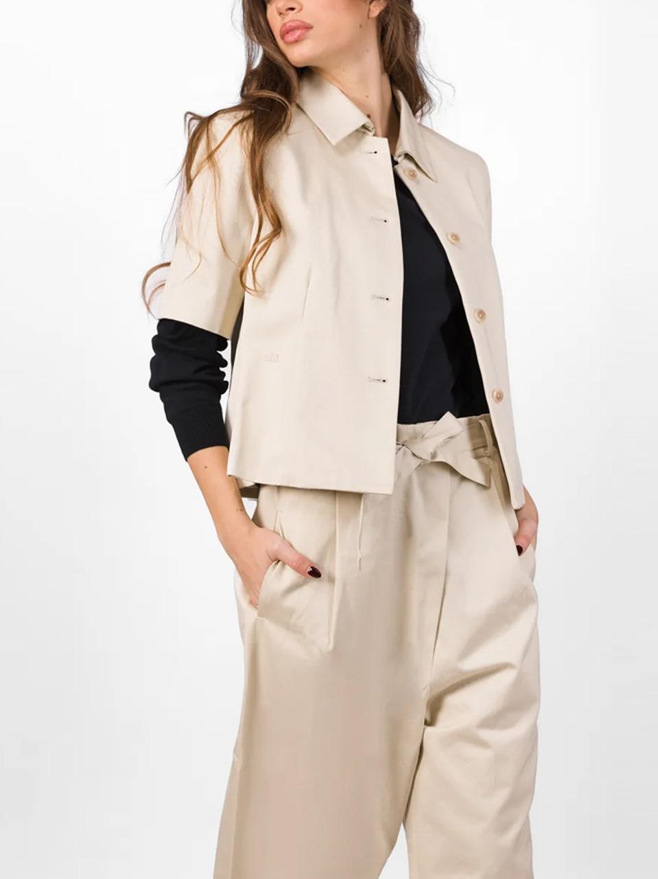 short jacket mezza manica D18 7295 add 