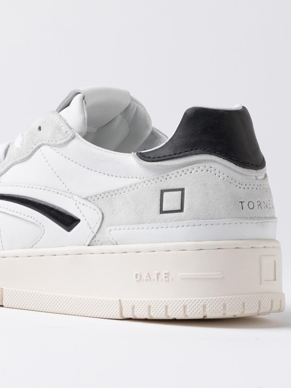 sneakers torneo pure M431-TP-BA-WK BIANCO\NERO D.A.T.E 