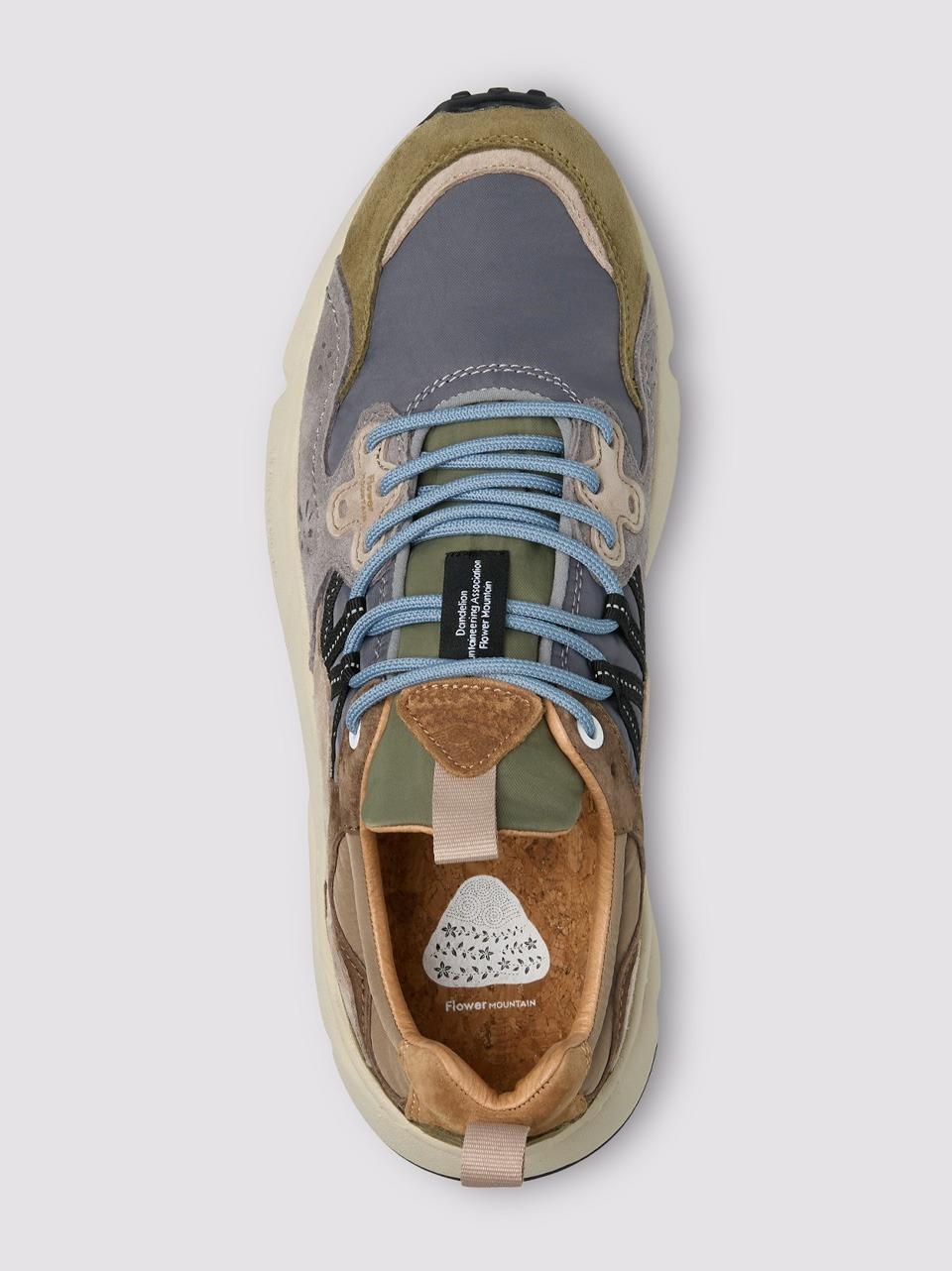 yamano 3 YAMANO 3. 1F84 MILITARE GREY FLOWER MOUNTAIN 