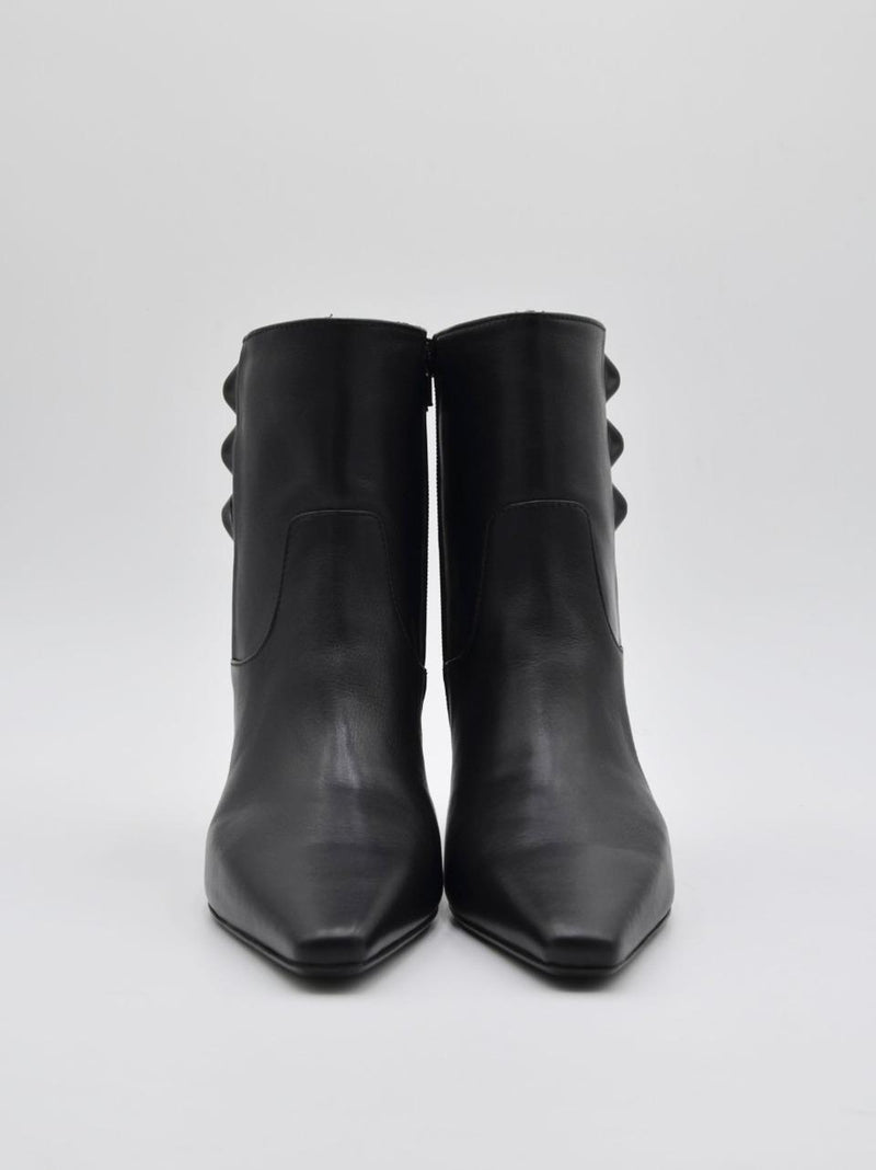 stivaletto tacco h 40mm D25126 NERO MICHAEL DASS 