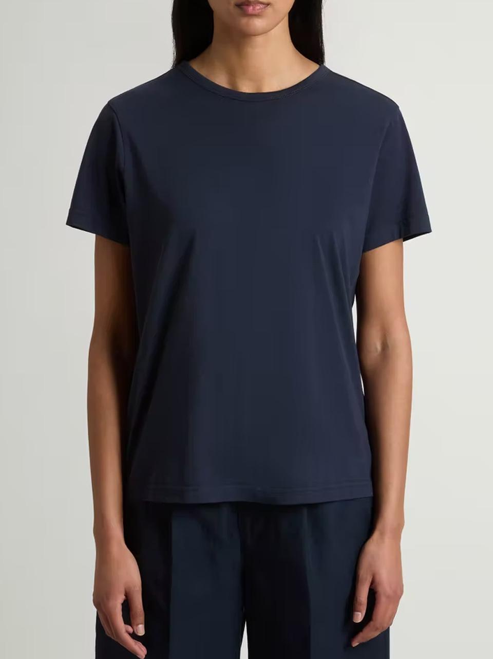 polot shirt jersey modal TE2014UT5293 B WOOLRICH 