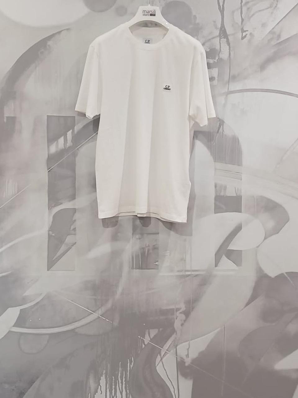 t shirt basic 18CMTS031A 005100W B C.P COMPANY 