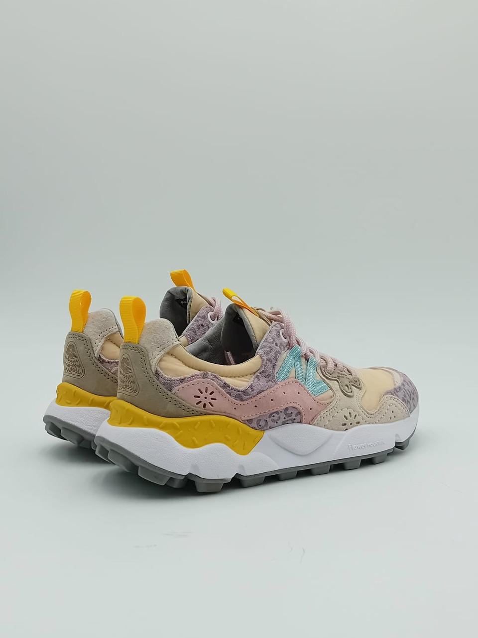 sneakers yamano3 YAMANO31M33 LILLA SALMONE FLOWER MOUNTAIN 