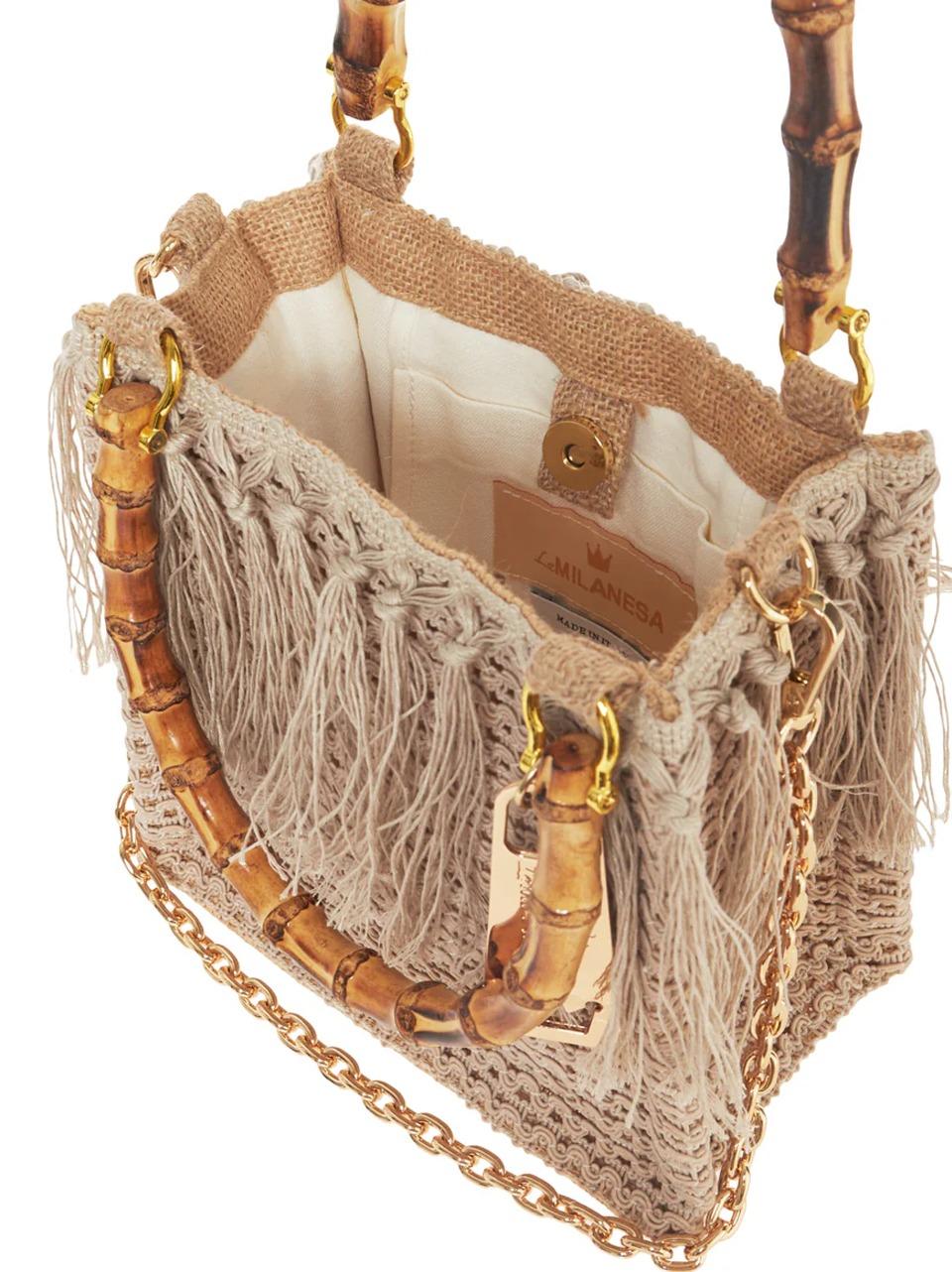 borsa crochet FLORA N LA MILANESA 