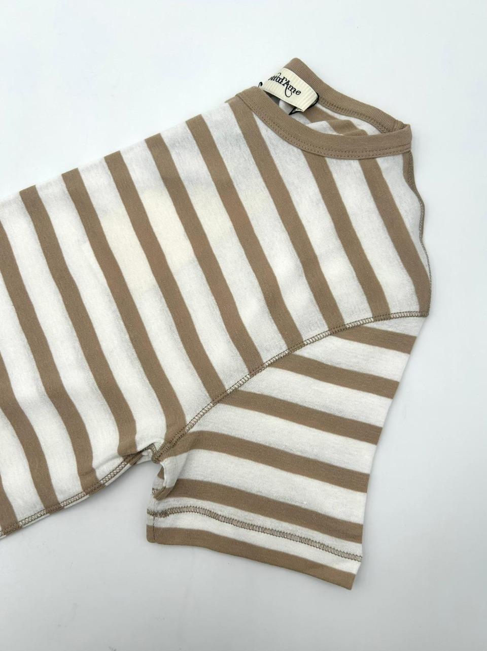 t shirt righe LOD DM8157 BC ottod'ame 