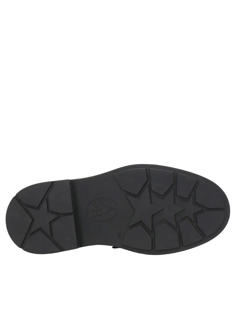 mocassino con passante MIRACLE04 NERO ASH 