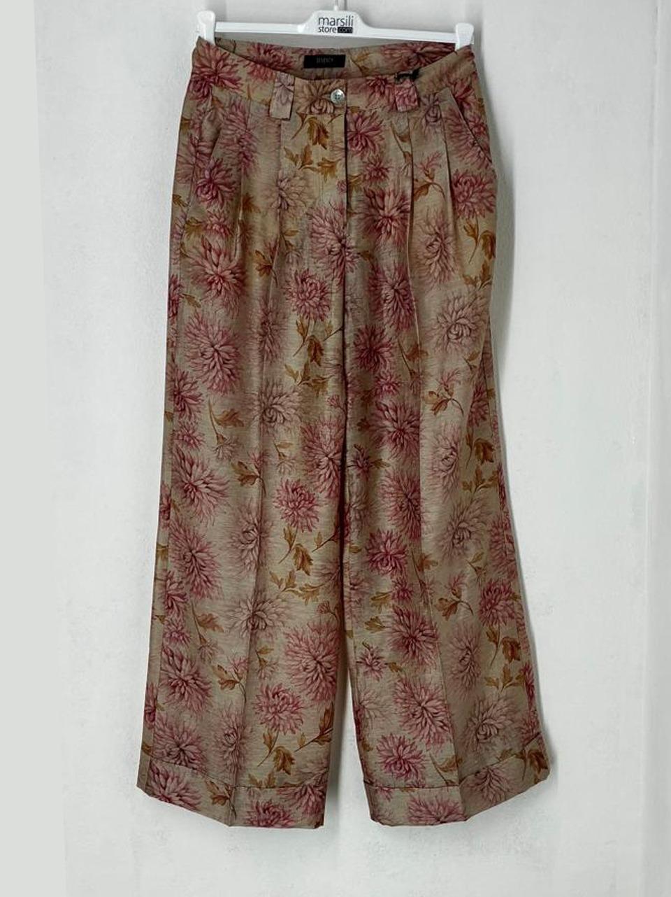 pantalone floreale PT1412 2572 572 SEVENTY 