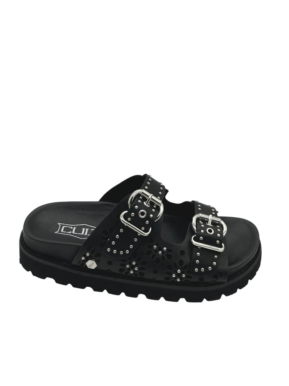 sabot con 2 fibbie CLW446300 NERO CULT 