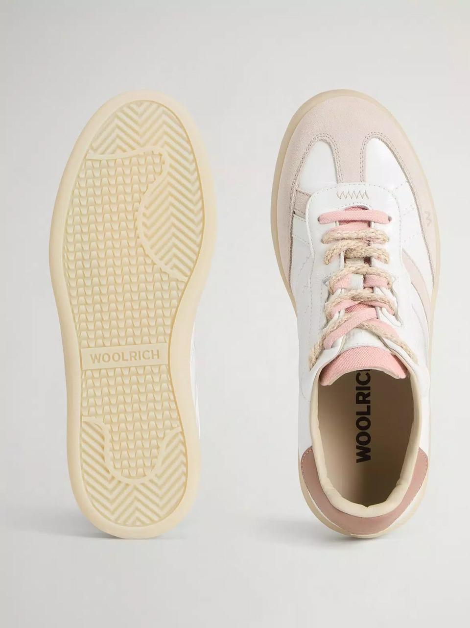 sneakers WFW261.523.CJO.E0 BIANCO ROSA WOOLRICH 