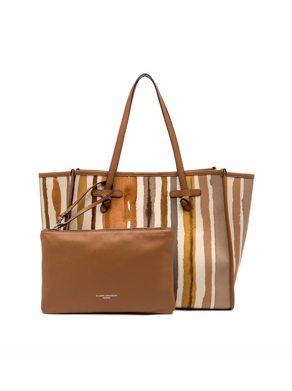 borsa marcella grande canvas colorato BS6850BLR NATURALE MARCELLA CLUB by gianni chiarini 