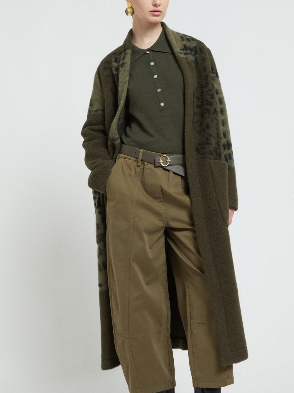 cappotto maglia DJ0073 V ottod'ame 