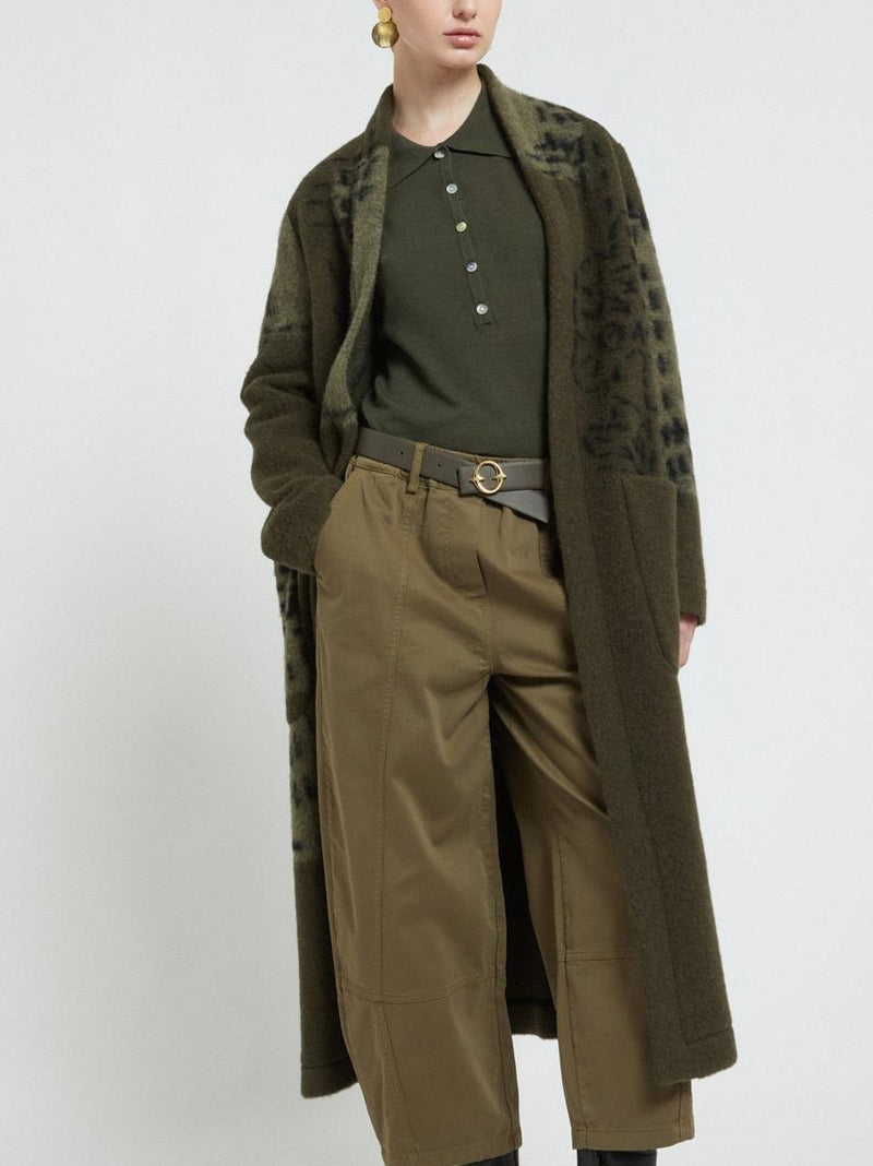 cappotto maglia DJ0073 V ottod'ame 