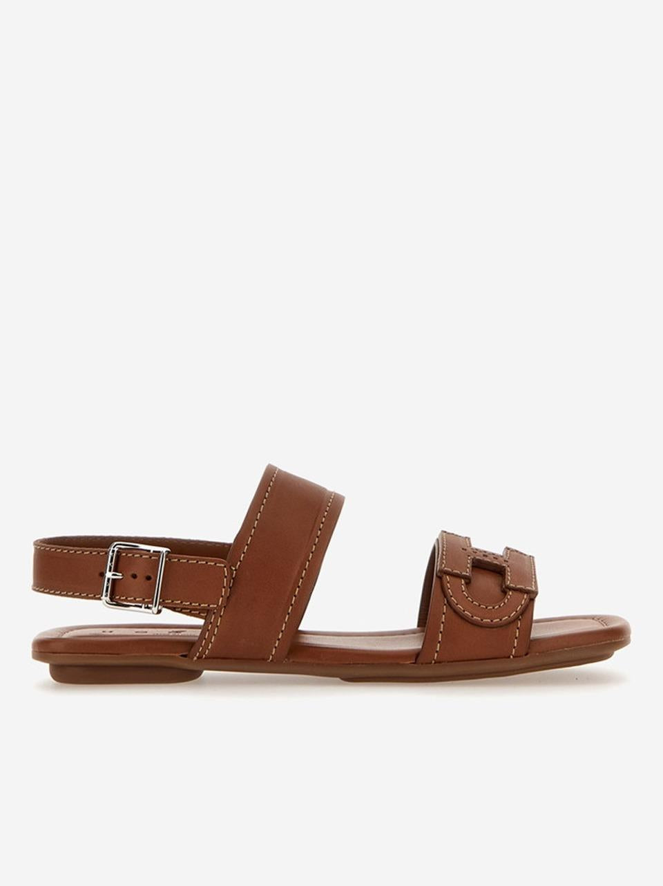 sandalo 2 facie flat HXW6850GC30KXTS003 CUOIO HOGAN 