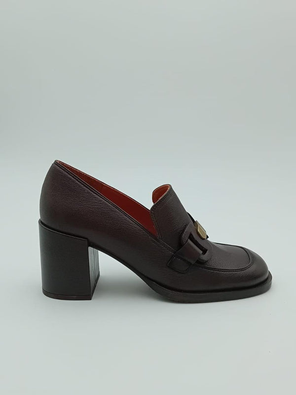 mocassino con accessorio tacco h 70mm NOWA TDM CHIE MIHARA 