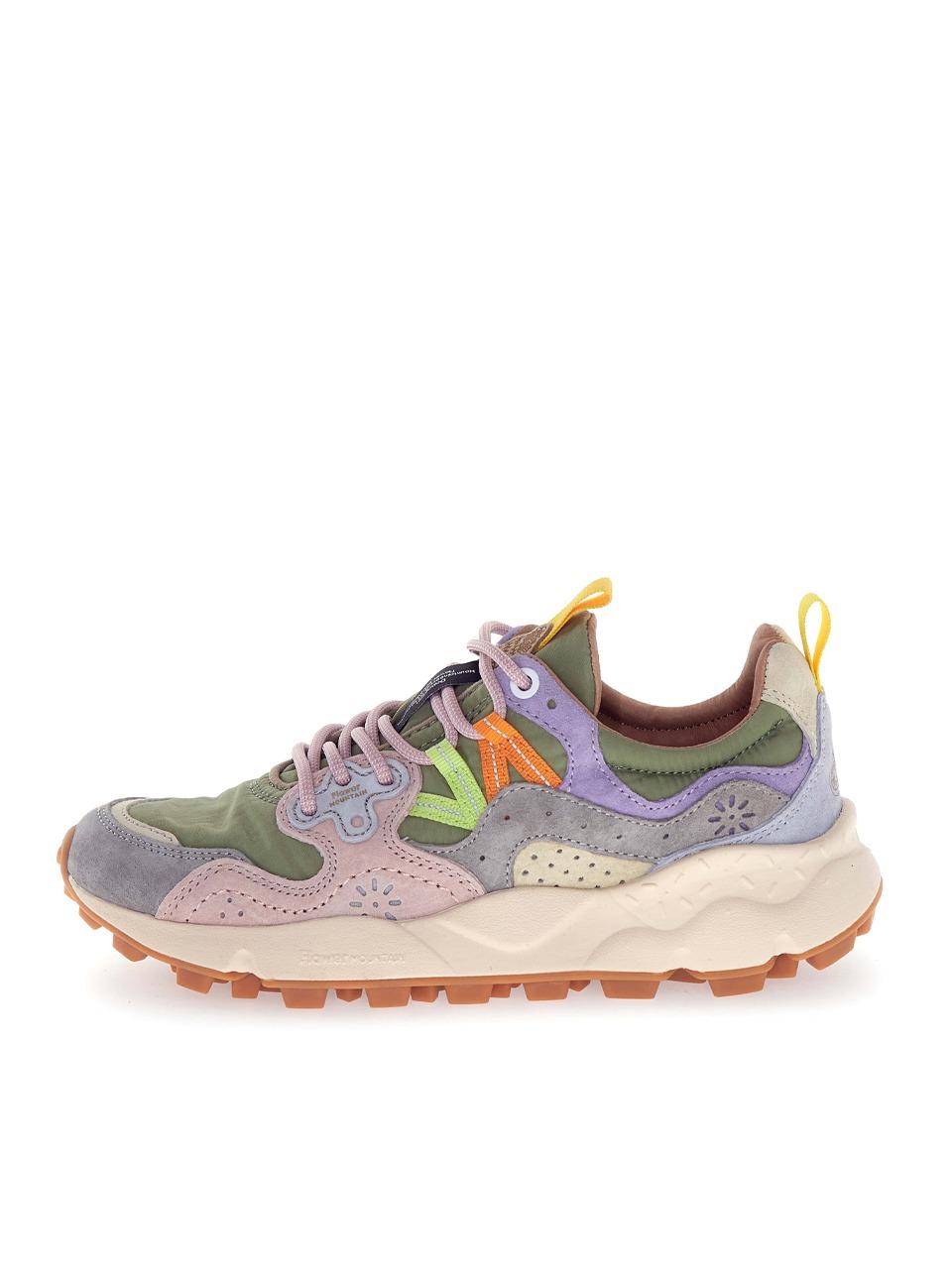 sneakers yamano3 YAMOANO31B43 MILITARE FLOWER MOUNTAIN 