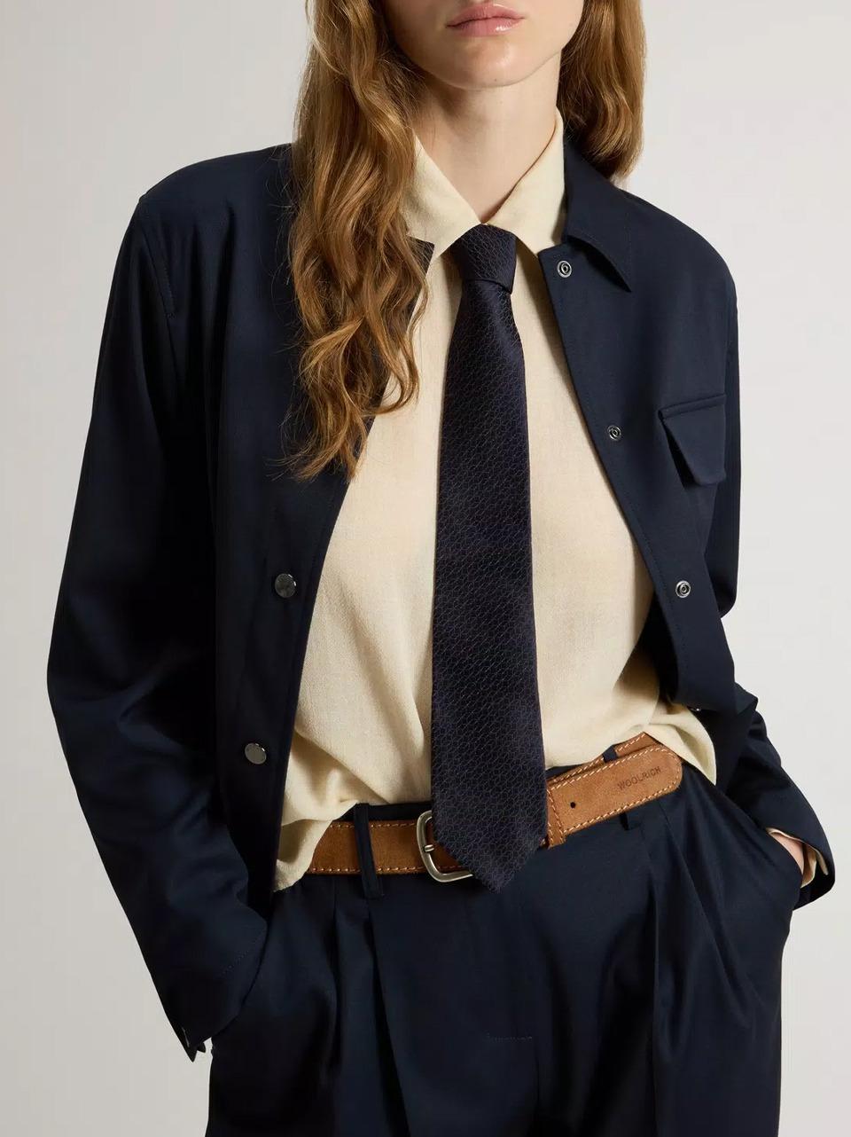 light wool overshirt CFWWOS 2000 FRUT 5023 B WOOLRICH 