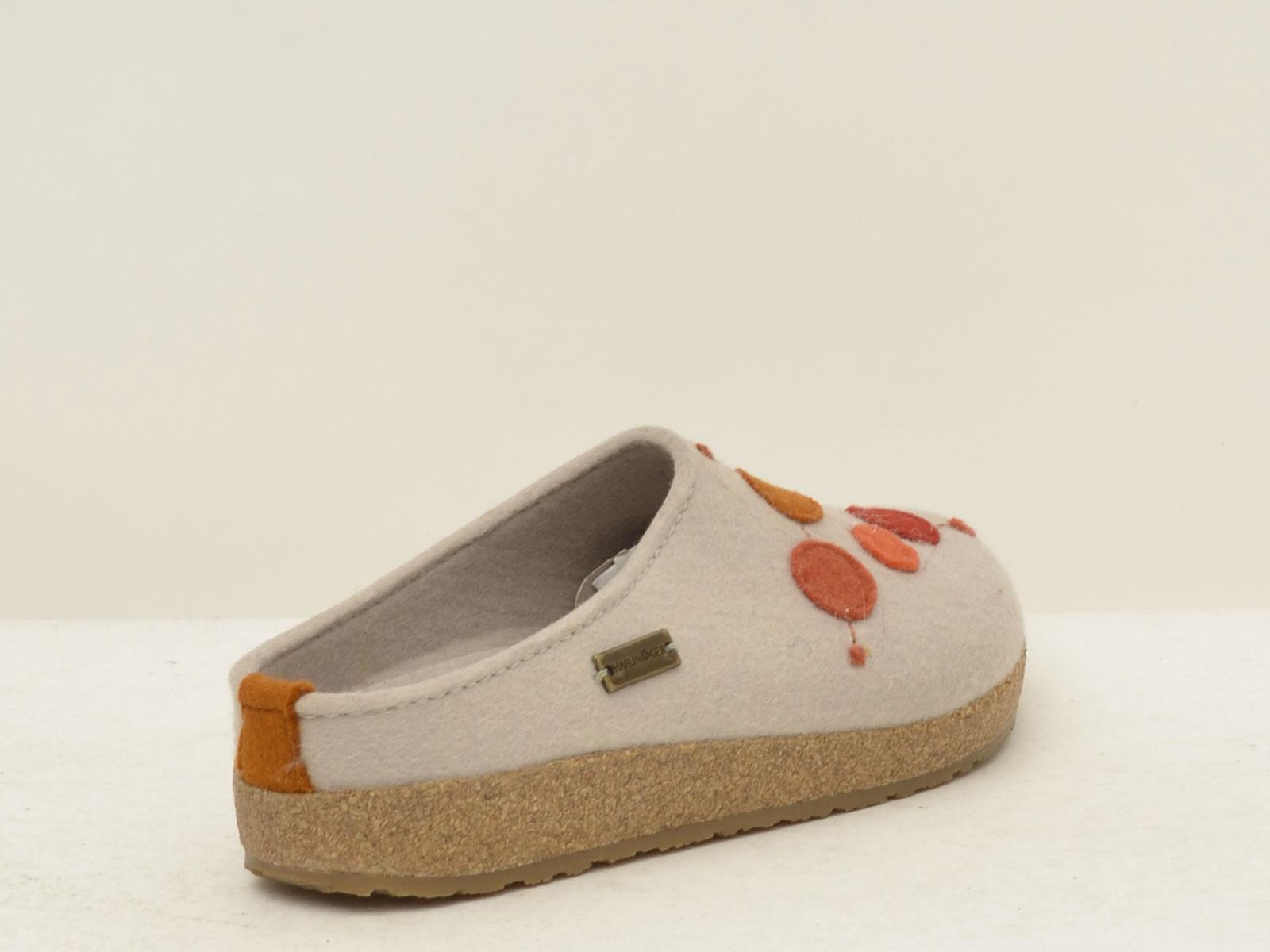 sabot faible con cerchi 731086 49BEIGE HAFLINGER 
