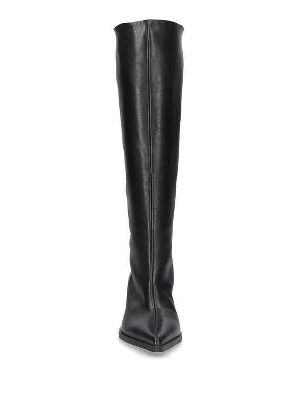 stivale a tubo tacco h 40mm E4301 NERO ELENA IACHI 