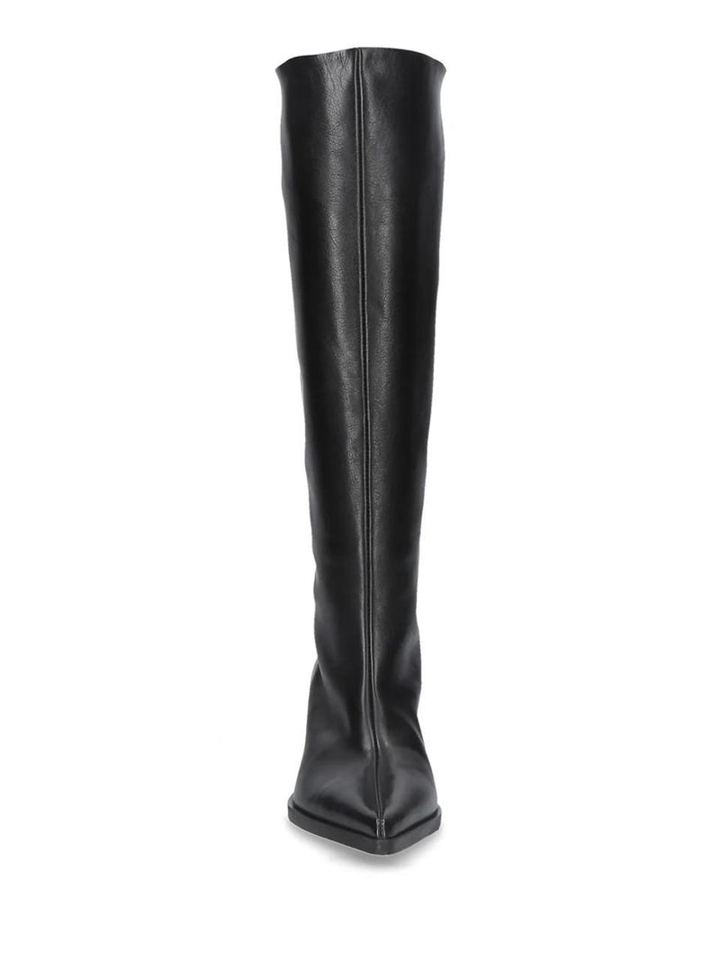 stivale a tubo tacco h 40mm E4301 NERO ELENA IACHI 