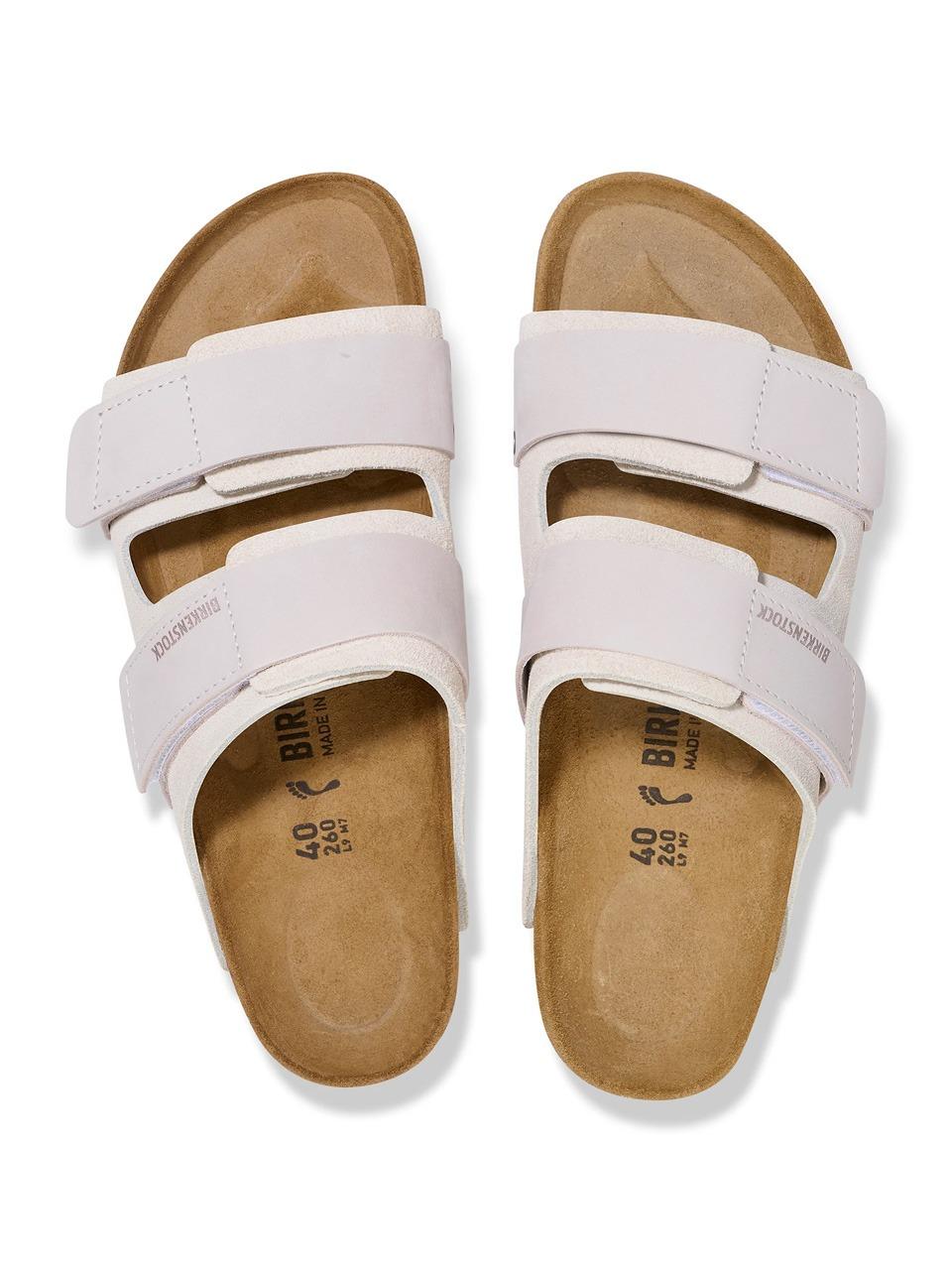 sabot uji camoscio nabuk UJI1024822 ANTIQUE WHITE BIRKENSTOCK 