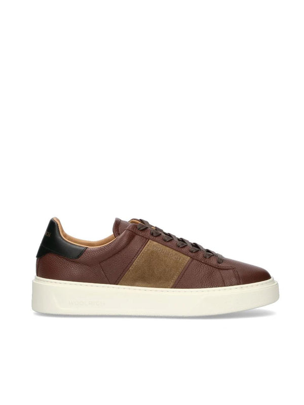 sneakers con banda M252.001 MARRONE WOOLRICH 