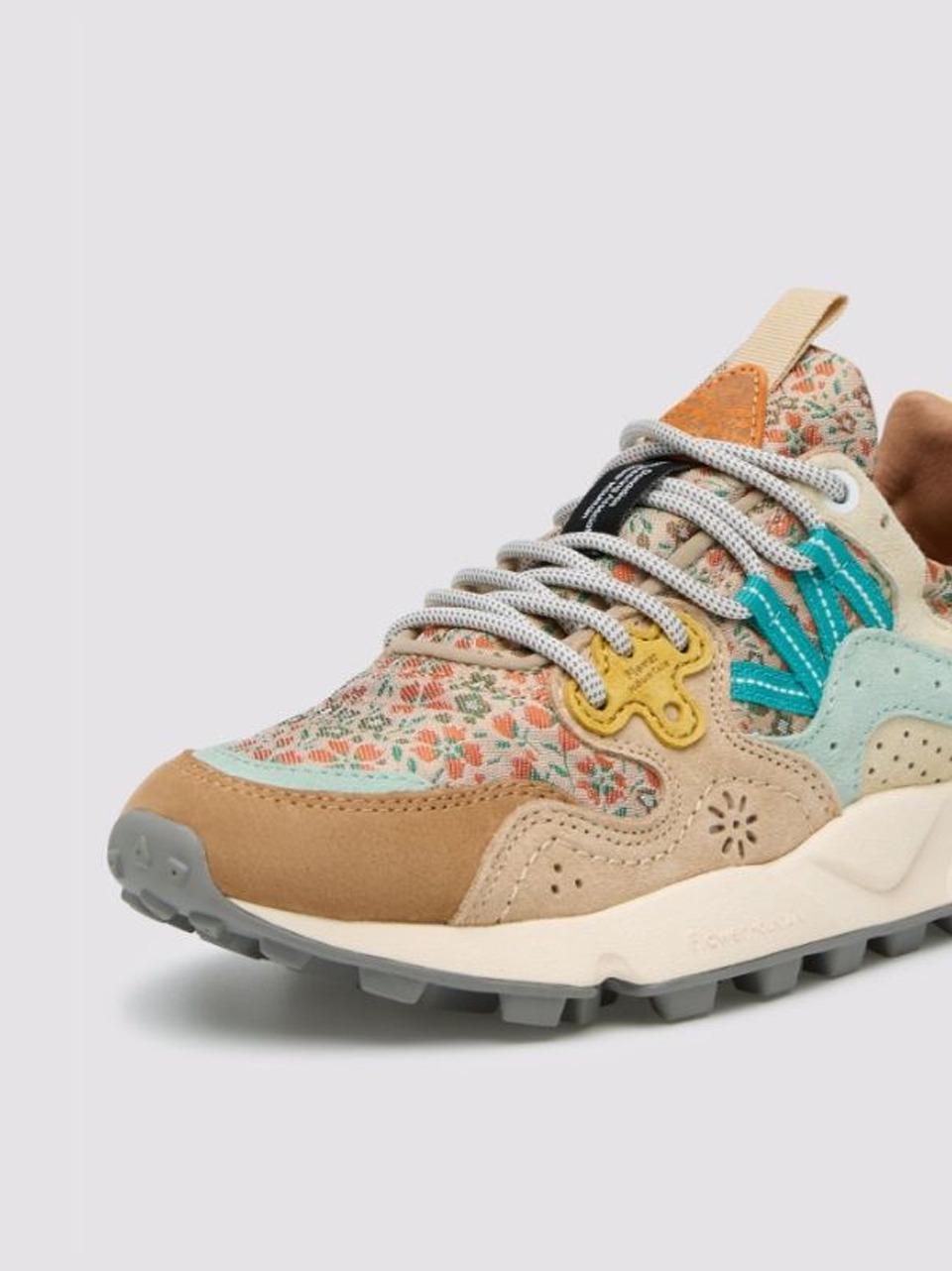 sneakers yamano3 YAMANO31G60 CHESNUT LIGHT BLU FLOWER MOUNTAIN 