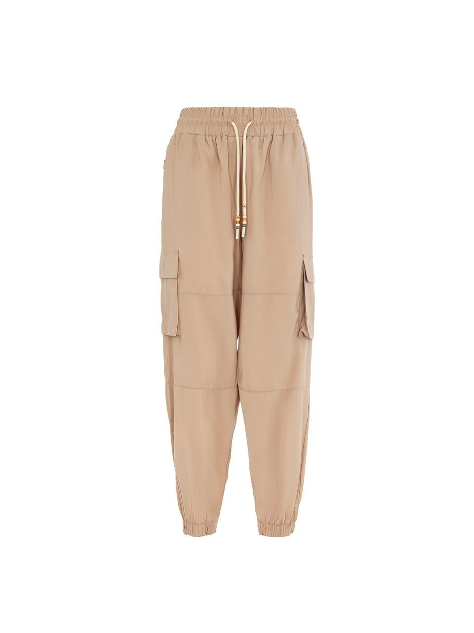pantalone cargo fluido PTS41054 SAND Suns 