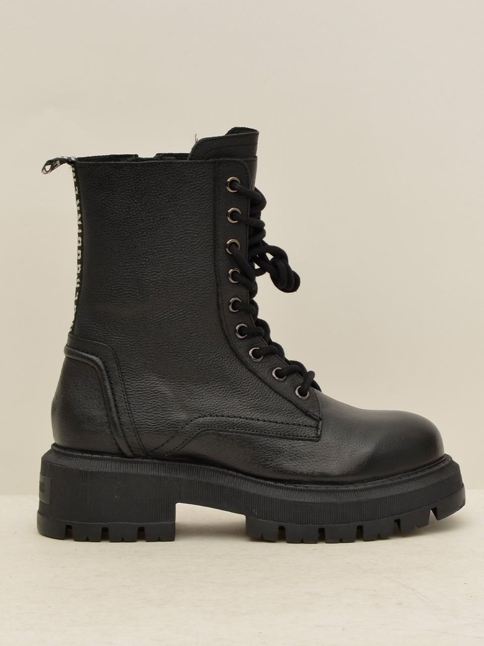 anfibio fondo alto 25020 NERO BIKKEMBERGS 
