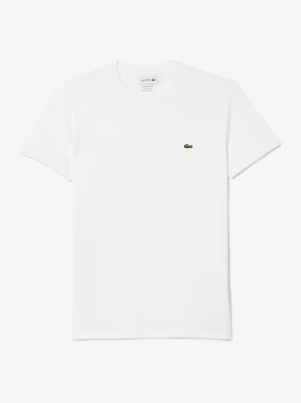 t shirt in pima TH6709 B LACOSTE 