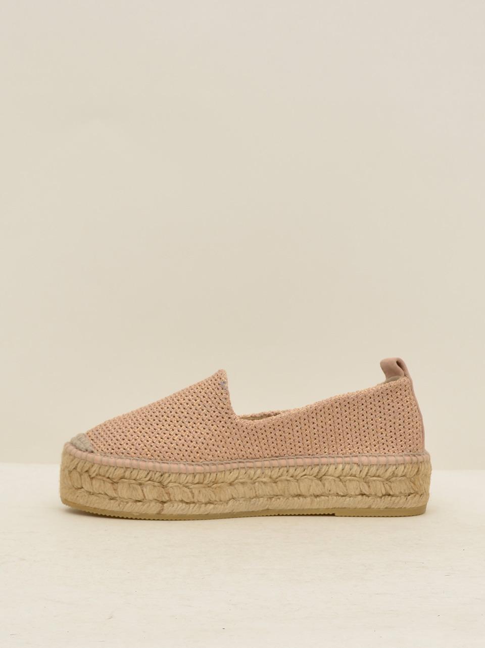 pantofola DOPOKNIT SALMON ESPADRILLAS 